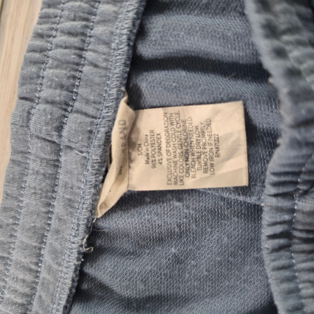 Lucky Brand Womens Blue Lounge Shorts Elastic Drawstring Waist Pockets Size S - Picture 4 of 7
